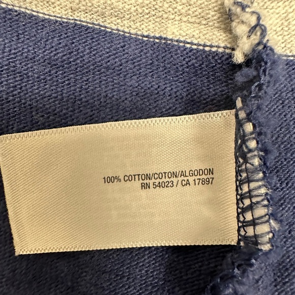 Old Navy Dress. Size Large. Navy and light grey. - Picture 5 of 7